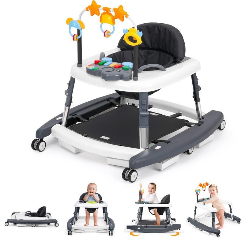 Multifunctional Baby Walker with Music, Lights & Toys
